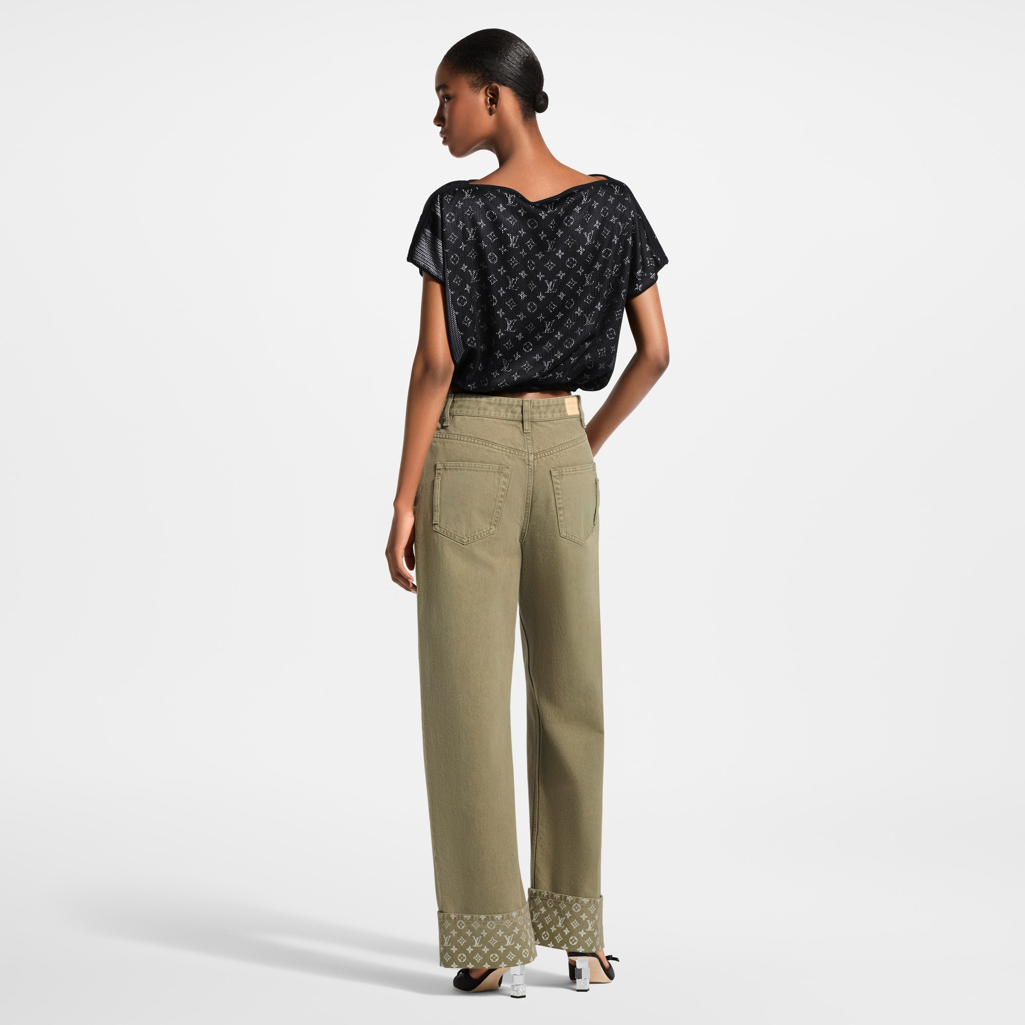 Monogram Lined Mesh Top - Ready-to-Wear | LOUIS VUITTON